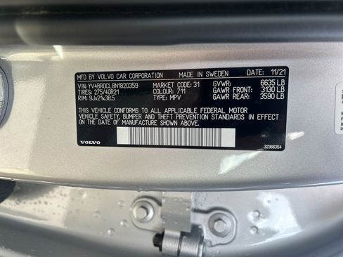 Used 2022 Volvo XC90 T8 Inscription w/ Advanced Package image 37