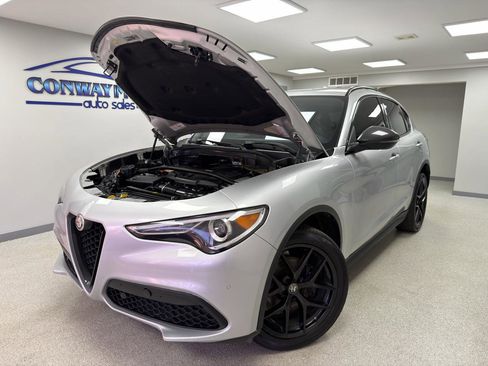 Used 2019 Alfa Romeo Stelvio Ti Sport w/ Quick Order Package 22S Sport AWD/4WD image 34