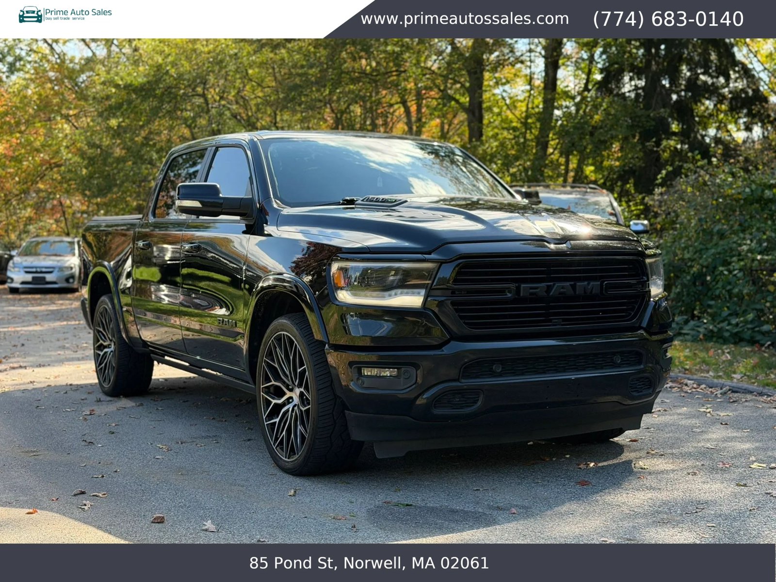 Used 2019 RAM 1500 Laramie AWD/4WD image 1