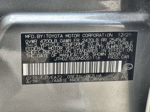 Used 2022 Lexus IS 350 F Sport RWD image 33