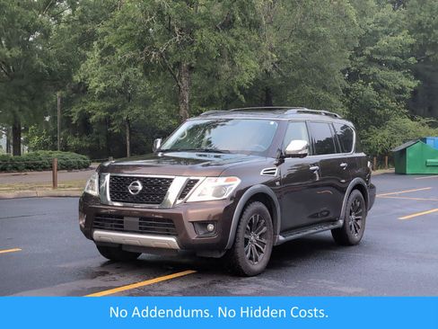 Used 2018 Nissan Armada Platinum w/ Captain Seat Package RWD image 1