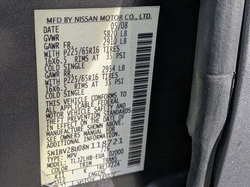 Used 2008 Nissan Quest S w/ Drivers Pkg image 24