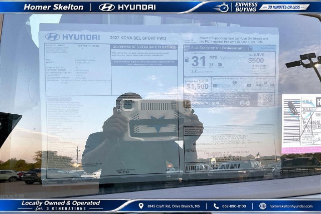 New 2027 Hyundai Kona SEL Sport FWD image 15