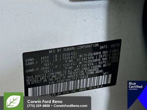 Used 2023 Subaru Outback Limited image 38