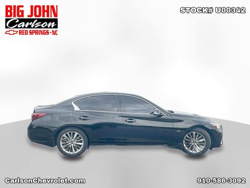 Used 2019 INFINITI Q50 Luxe w/ Cargo Package (L96) RWD image 7