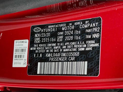 Used 2021 Hyundai Elantra N Line image 33