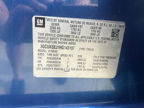 Used 2017 Chevrolet Silverado 1500 LTZ w/ LTZ Plus Package AWD/4WD image 48