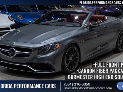 Used 2017 Mercedes-Benz S 63 AMG 4MATIC Cabriolet