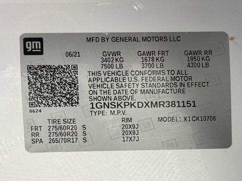Used 2021 Chevrolet Tahoe Z71 AWD/4WD image 15