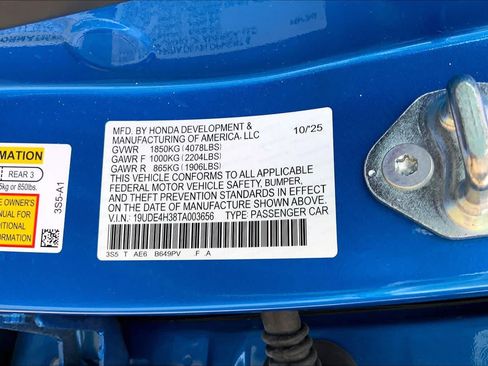 Certified 2026 Acura Integra A-Spec FWD image 36