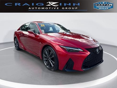 Certified 2022 Lexus IS 350 F Sport RWD image 1