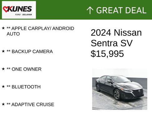 Used 2024 Nissan Sentra SV image 2