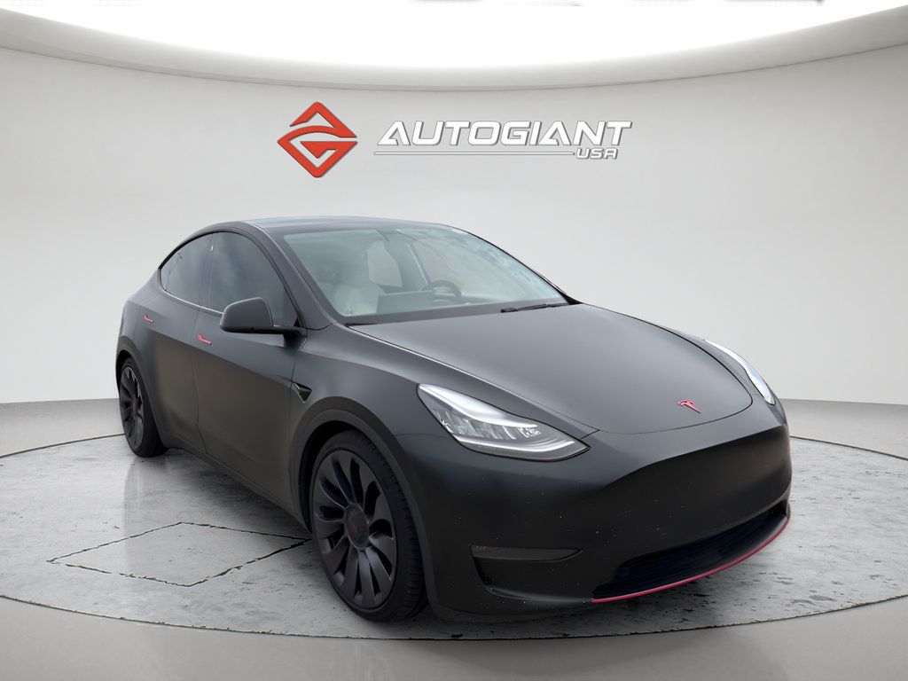 Used 2021 Tesla Model Y Performance AWD/4WD image 1