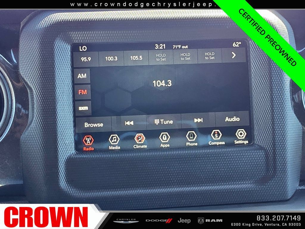 Certified 2022 Jeep Gladiator Sport AWD/4WD image 25