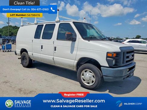 Used 2013 Ford E-250 and Econoline 250 w/ Commercial Cargo Van Pkg RWD image 5