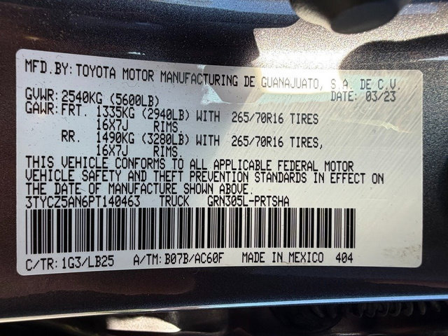 Used 2023 Toyota Tacoma TRD Pro AWD/4WD image 14