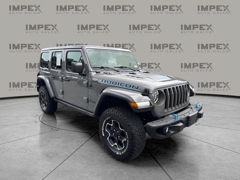 Used 2023 Jeep Wrangler Unlimited Rubicon 4xe w/ Steel Bumper Group AWD/4WD image 4