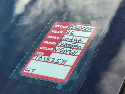 New 2026 Dodge Durango GT w/ Blacktop Package image 24