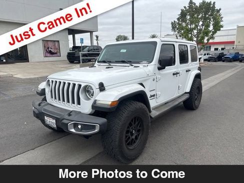 Certified 2018 Jeep Wrangler Unlimited Sahara AWD/4WD image 1
