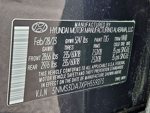 Used 2023 Hyundai Santa Fe SEL w/ Premium Package AWD/4WD image 41