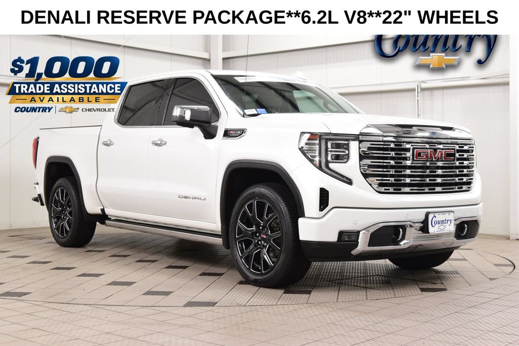 Used 2024 GMC Sierra 1500 Denali w/ Denali Reserve Package AWD/4WD image 1
