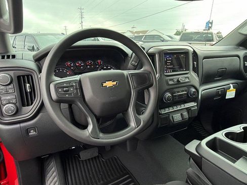 New 2026 Chevrolet Silverado 1500 Custom w/ Turbomax Blackout Package AWD/4WD image 3