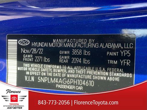 Used 2023 Hyundai Elantra SEL image 20