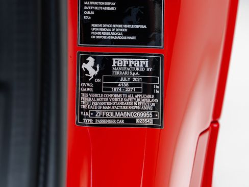 Used 2022 Ferrari F8 Tributo RWD image 68