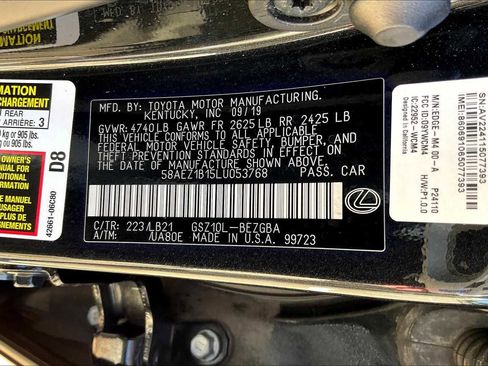 Used 2020 Lexus ES 350 w/ Luxury Package image 20