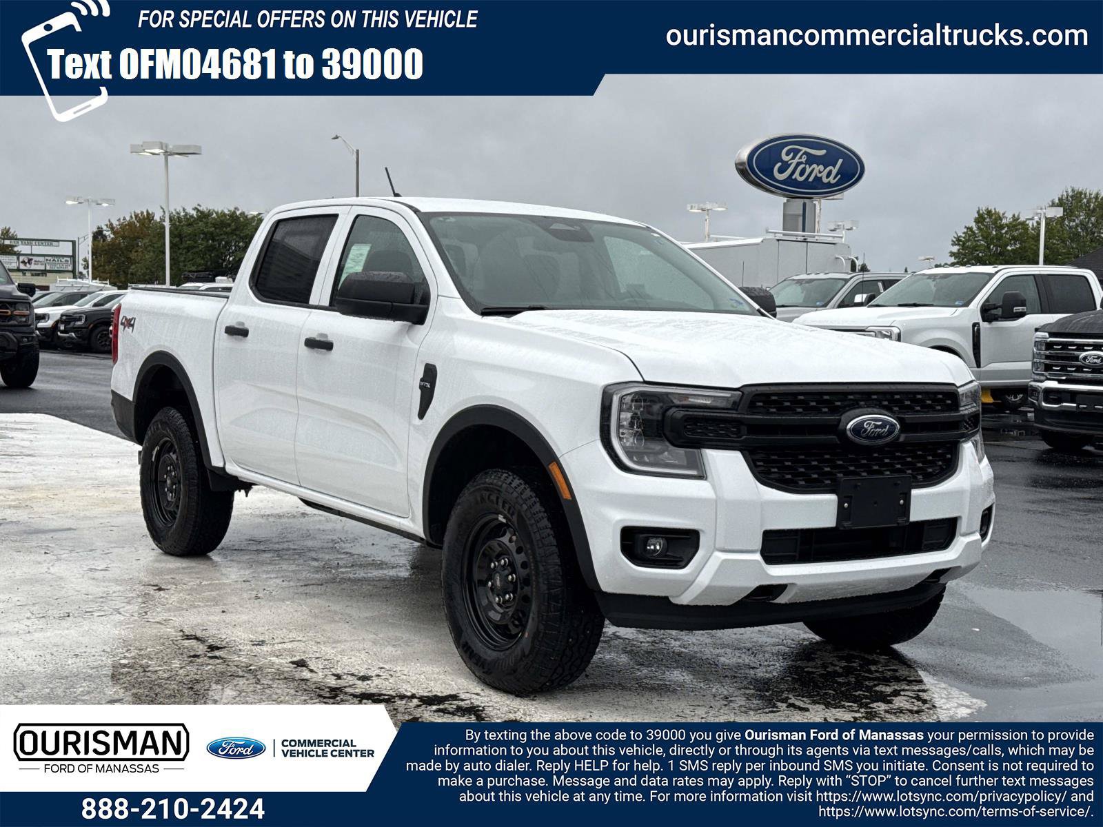 New 2026 Ford Ranger XL w/ Trailer Tow Package AWD/4WD image 1