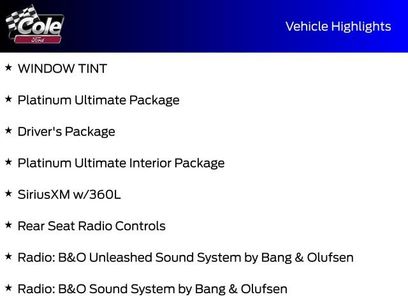 New 2025 Ford Expedition Platinum w/ Platinum Ultimate Package