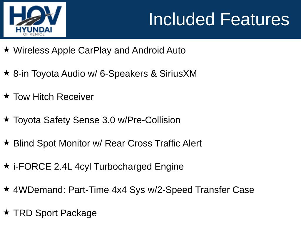 Used 2024 Toyota Tacoma TRD Sport AWD/4WD image 4
