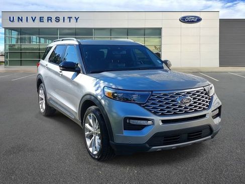 Certified 2022 Ford Explorer Platinum w/ Equipment Group 601A AWD/4WD image 1