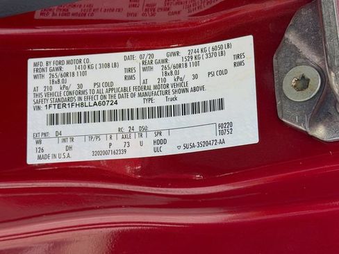 Used 2020 Ford Ranger Lariat w/ Equipment Group 501A Mid AWD/4WD image 36