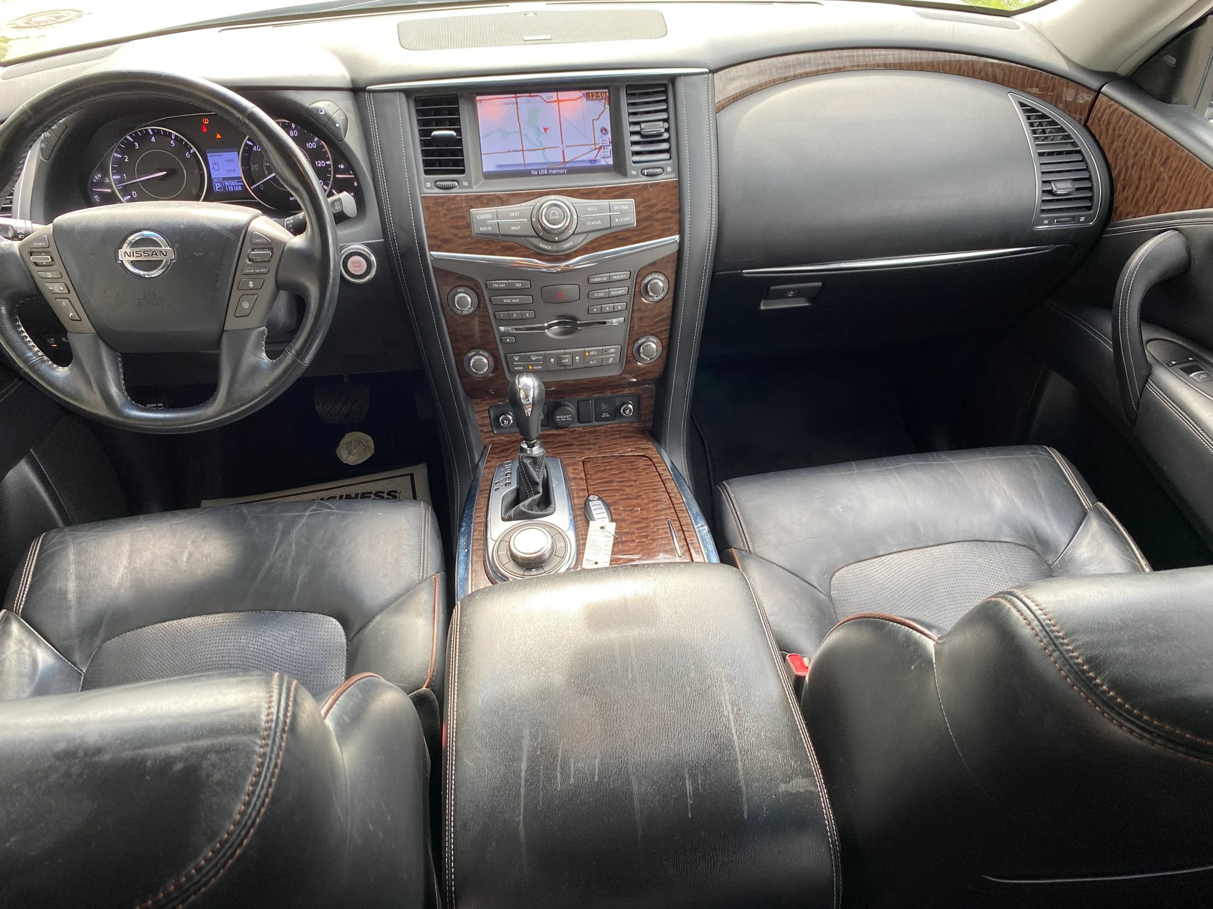 Used 2017 Nissan Armada Platinum w/ Captain Seat Package AWD/4WD image 4