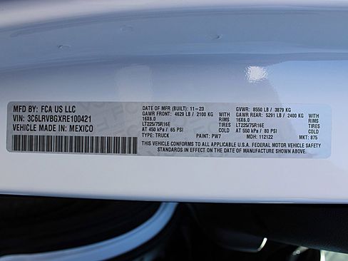 Used 2024 RAM ProMaster 1500 w/ Quick Order Package 22G SLT image 39