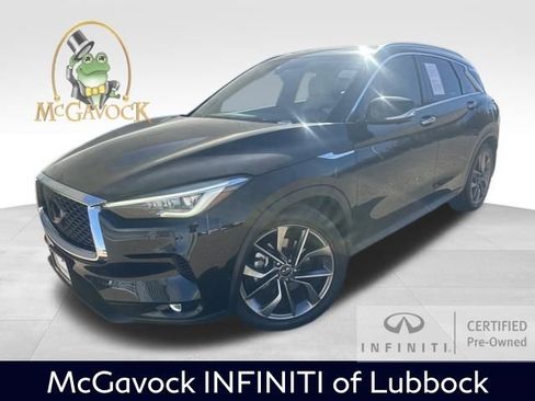 Certified 2021 INFINITI QX50 Autograph w/ Premium White Leather Package image 1