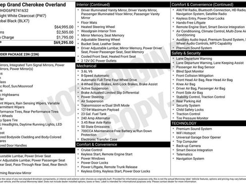 Used 2023 Jeep Grand Cherokee Overland image 30