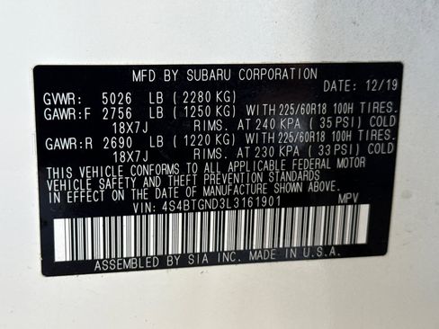 Used 2020 Subaru Outback Limited XT image 29