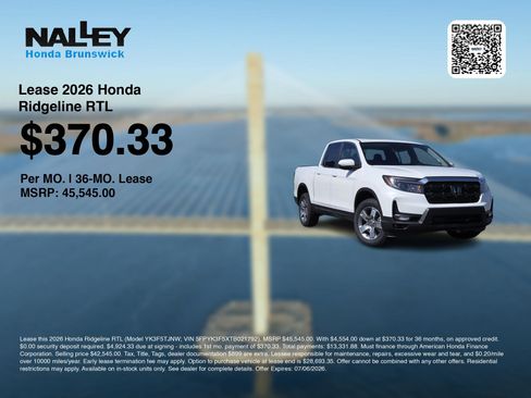 New 2026 Honda Ridgeline RTL image 3