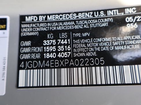 Certified 2023 Mercedes-Benz EQS 580 4MATIC SUV image 22