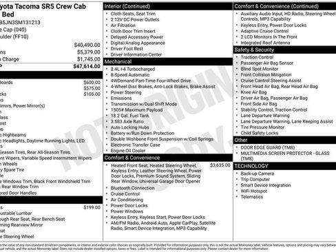 Used 2025 Toyota Tacoma SR5 AWD/4WD image 35