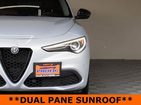Used 2021 Alfa Romeo Stelvio Ti w/ Nero Edizione image 5