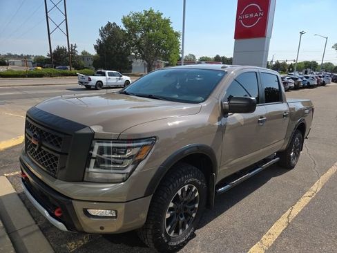 Used 2021 Nissan Titan PRO-4X w/ Pro-4x Utility Package AWD/4WD image 2