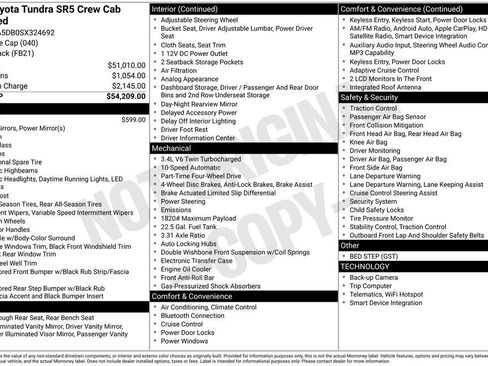 Used 2025 Toyota Tundra SR5 AWD/4WD image 31