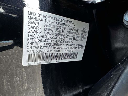 Used 2023 Acura MDX SH-AWD w/Technology Package AW image 16