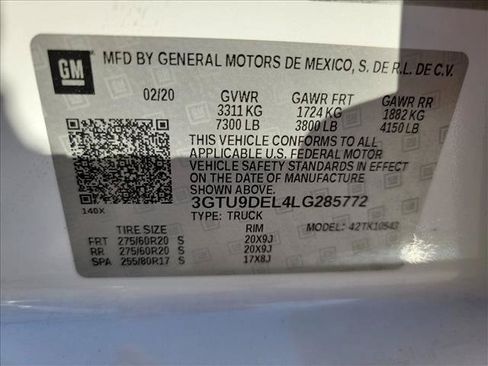 Used 2020 GMC Sierra 1500 SLT w/ SLT Premium Plus Package AWD/4WD image 24