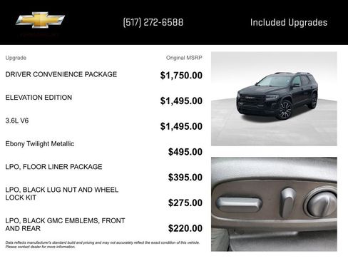 Certified 2021 GMC Acadia SLE w/ Driver Convenience Package image 15