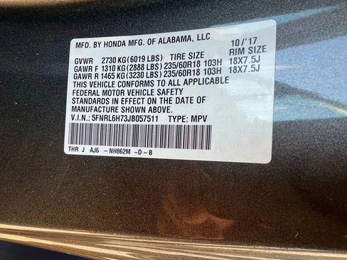 Used 2018 Honda Odyssey EX-L image 34