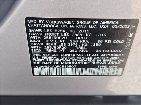 Used 2023 Volkswagen Atlas SE FWD image 27